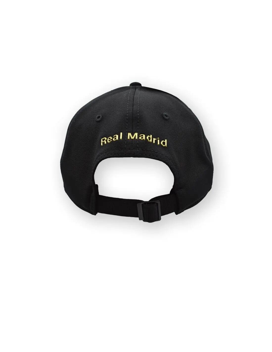 Șapcă de baseball neagră și aurie Real Madrid 4/5