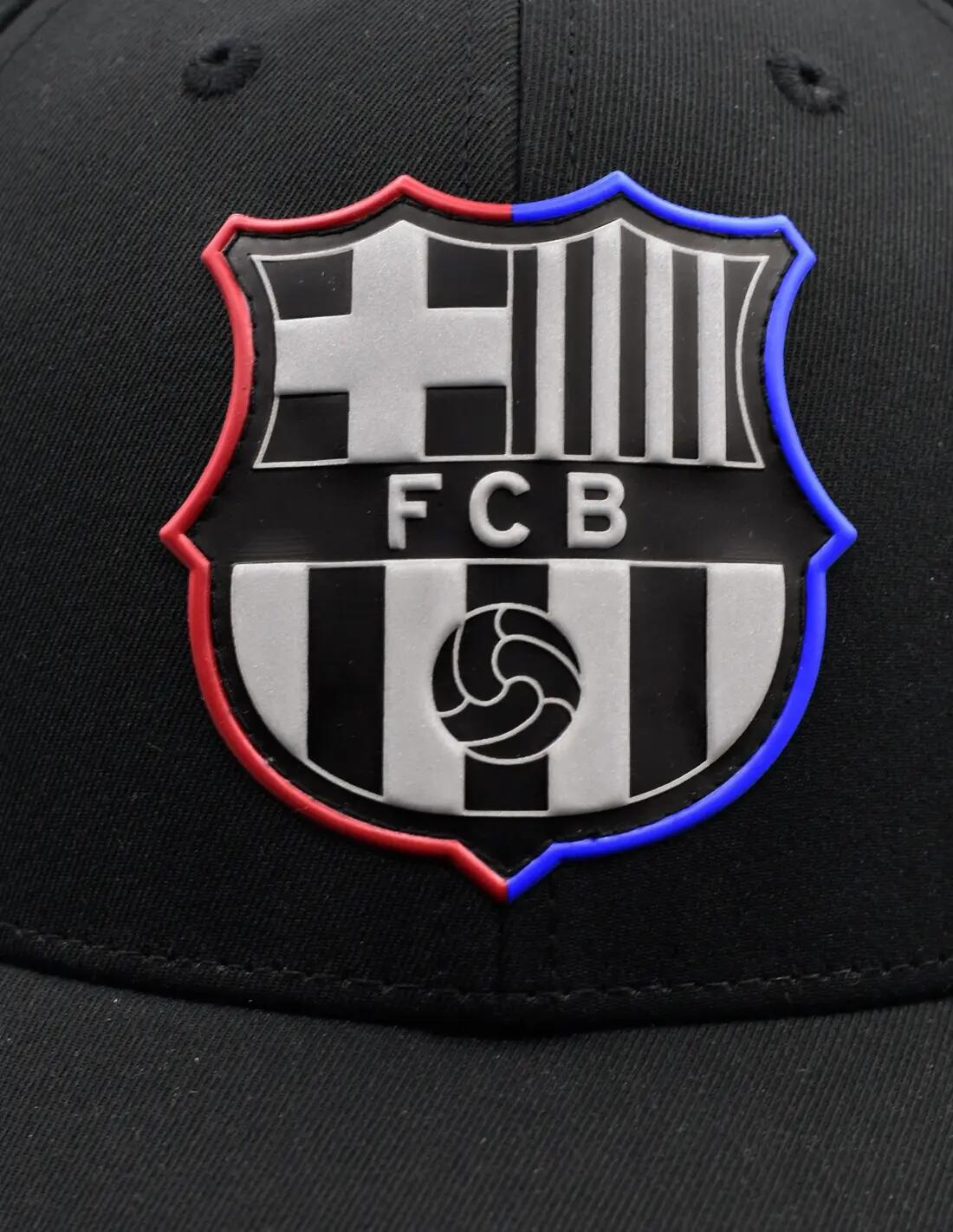 Casquette de baseball noire pour enfant FC Barcelone 2025-26 3/5