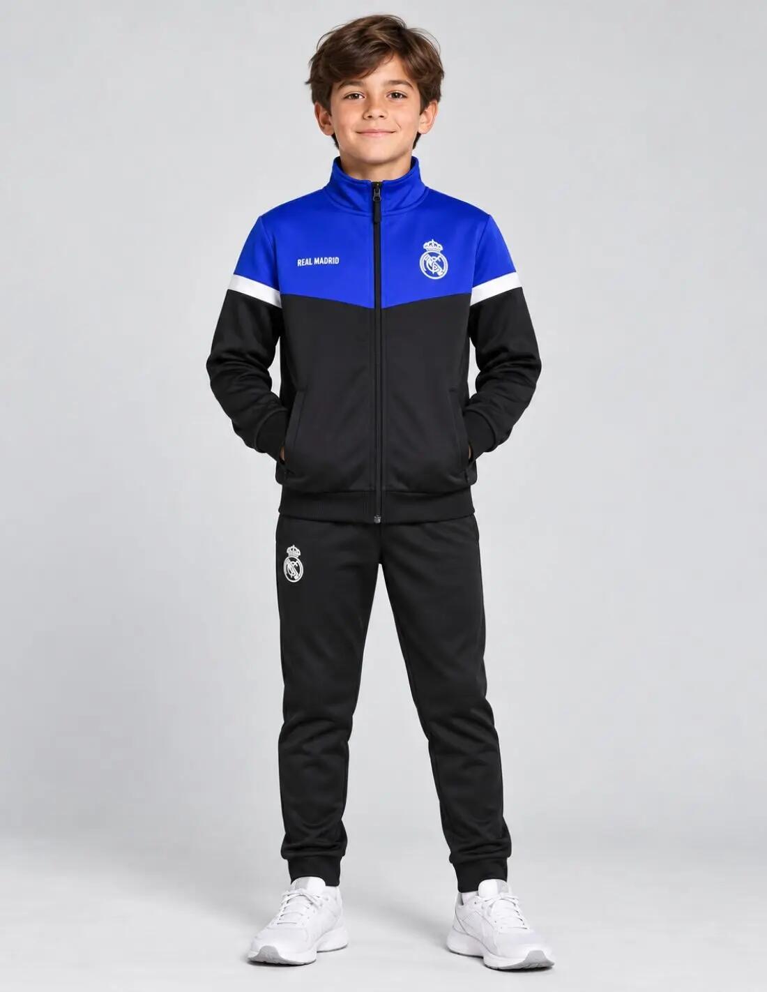 Real Madryt dres piłkarski tracksuit N28 junior wielokolorowy 1/7