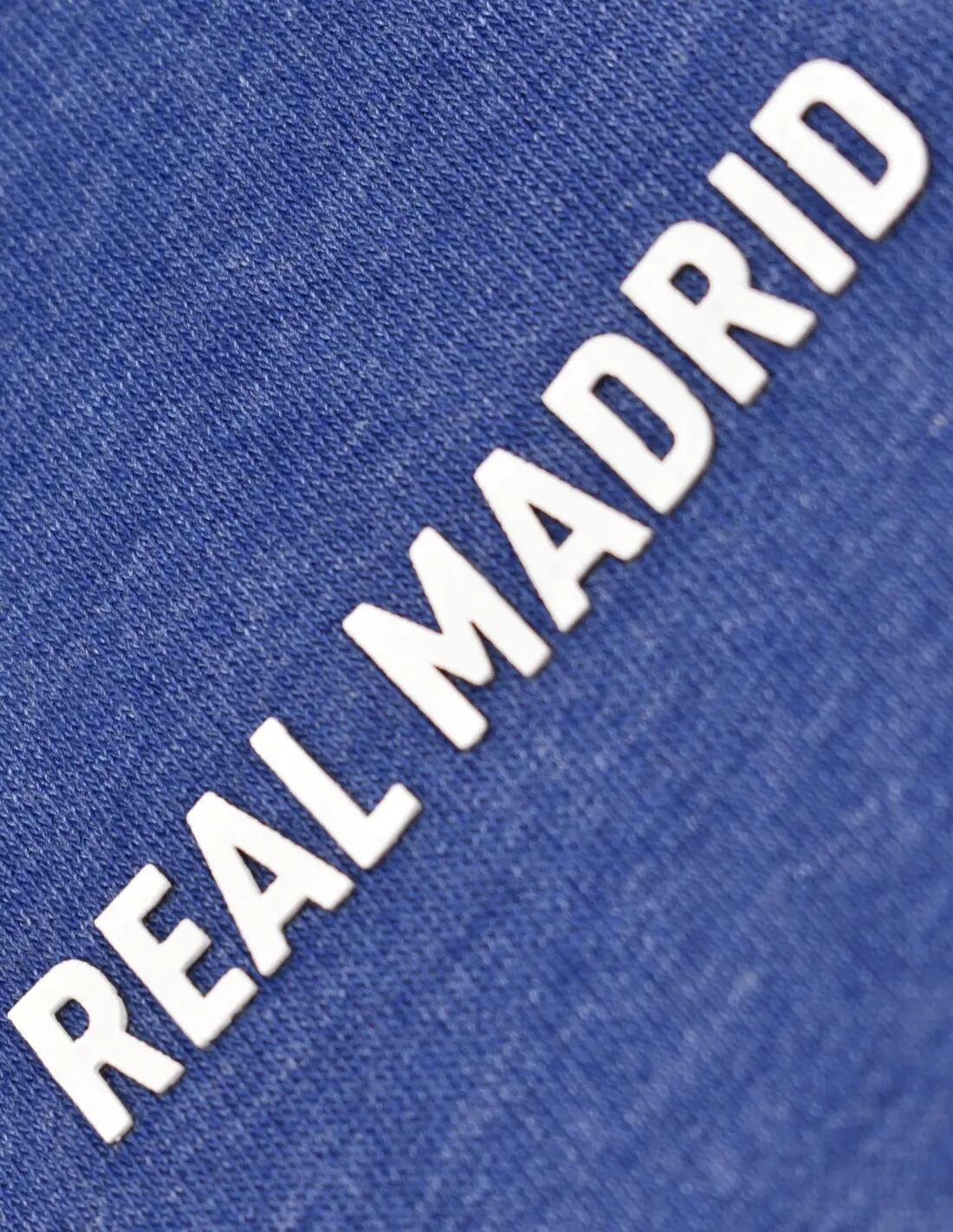 Sudadera Hoodie Azul Real Madrid - Júnior 4/5
