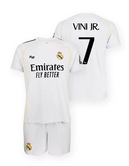 Tenue de supporter pour enfant du Real Madrid 2025-26, réplique - Vinicius 7