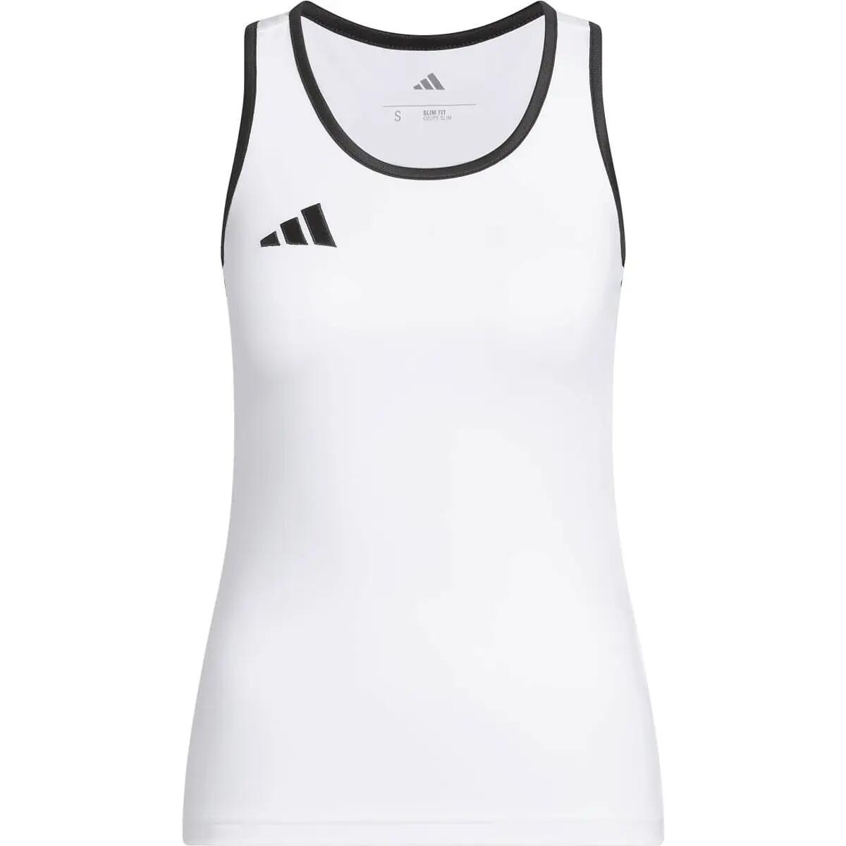 Tanktop - Voetbal - Dames - Adidas Entrada 26 - Slim-fit - Wit 2/10