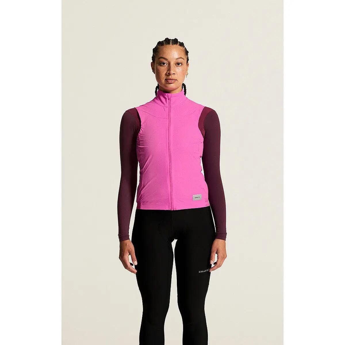 craft Endur Light Wind Vest W - Veste coupe-vent légère – Magenta 4/5