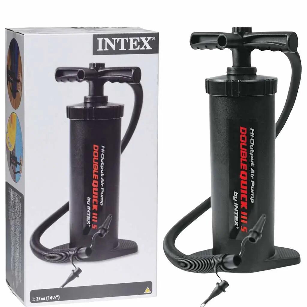 Ruční pumpa DOUBLE QUICK III S Intex černá 5/7