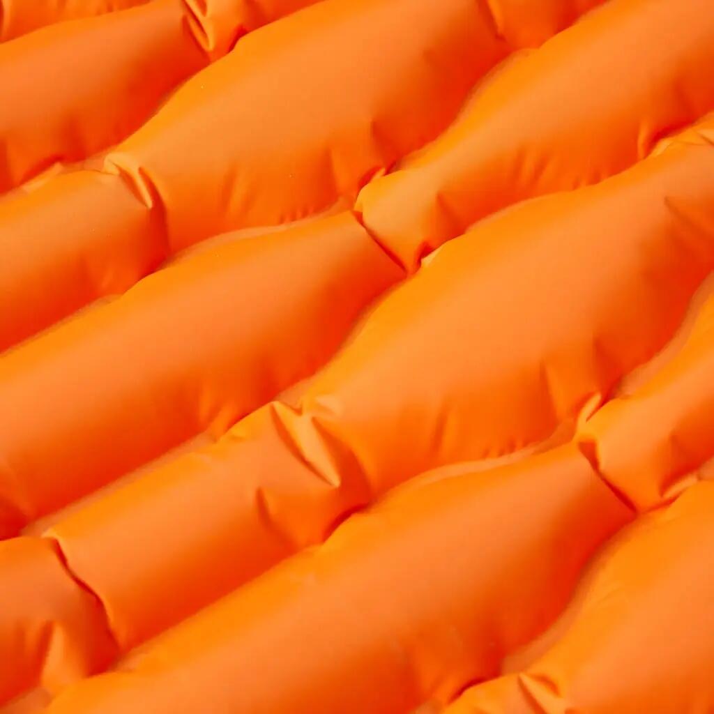 Matelas de Camping Auto-Gonflant avec Oreiller - Orange 7/7