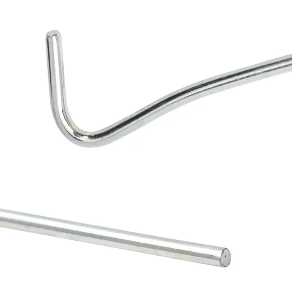 VidaXL Tentharingen 50 st ø4 mm 23 cm gegalvaniseerd staal 4/5