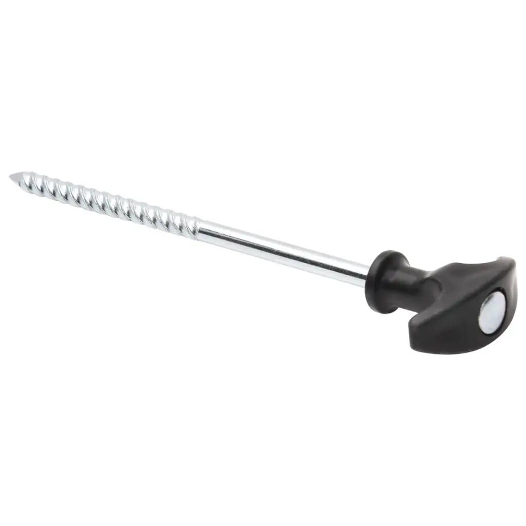 VidaXL Tentharingen 24 st 7 mm x 20 cm gegalvaniseerd staal 4/6