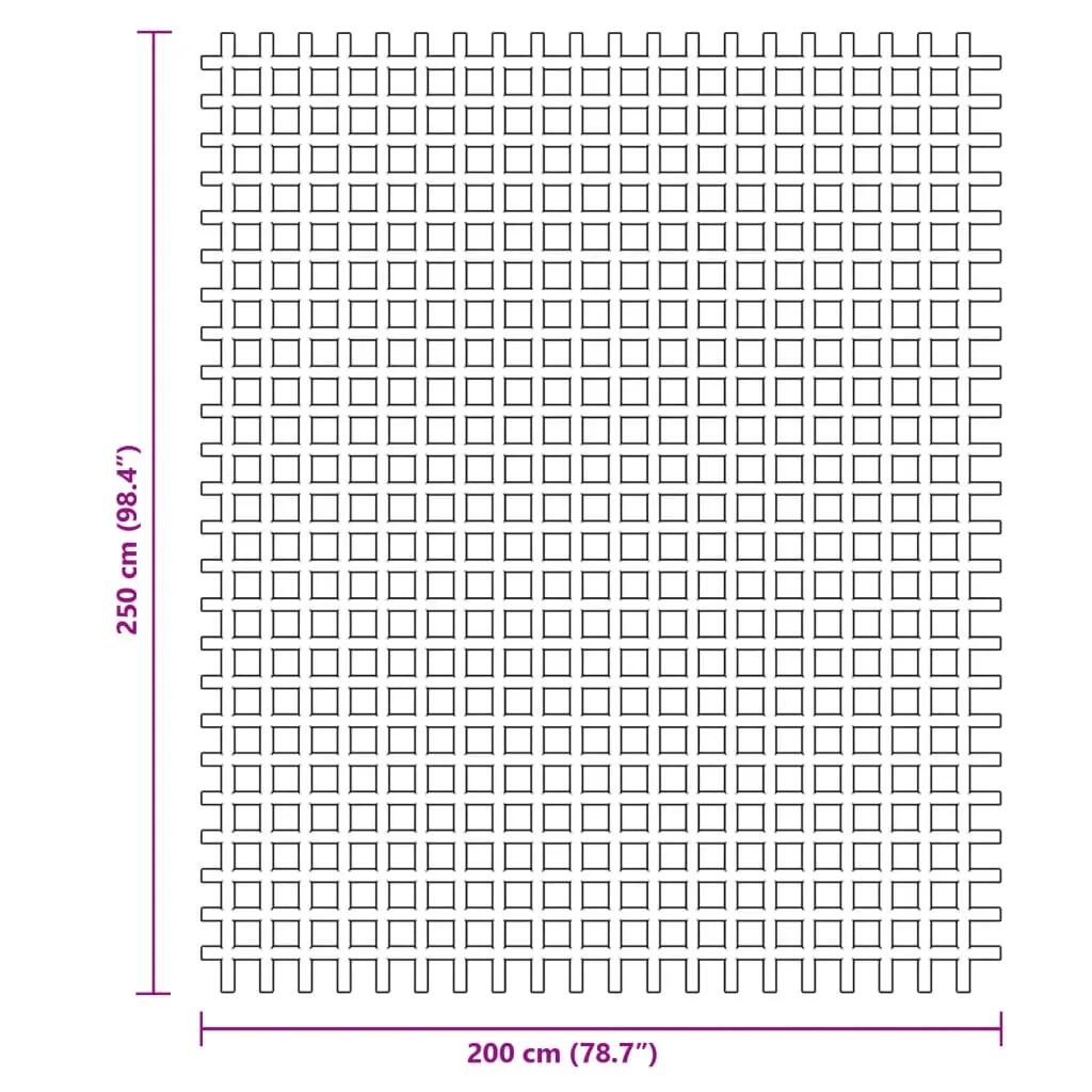 Dywanik do namiotu VidaXL 2,5 x 2 m antracytowy 7/7