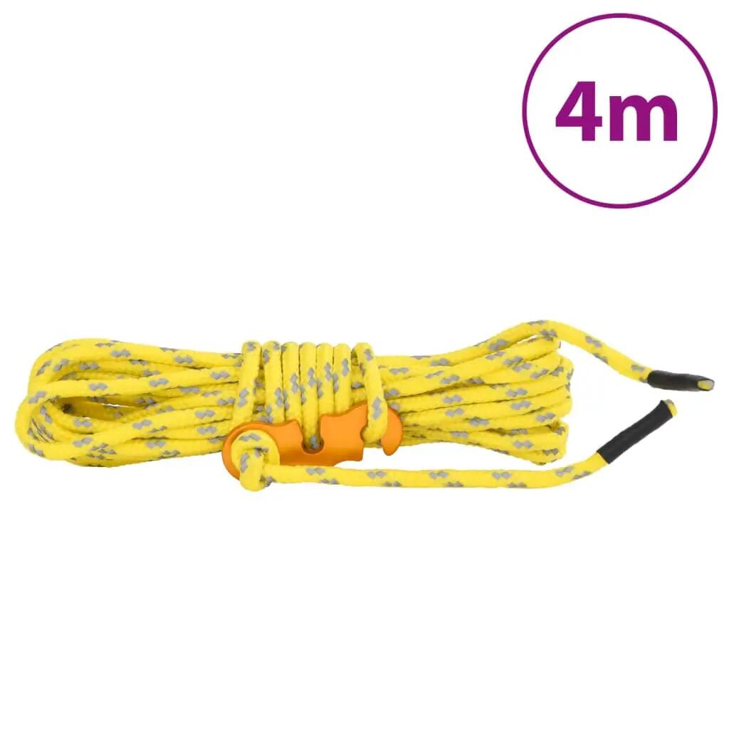 VidaXL Tentscheerlijnen met spanners 8 st reflecterend 4 m 4 mm 7/7