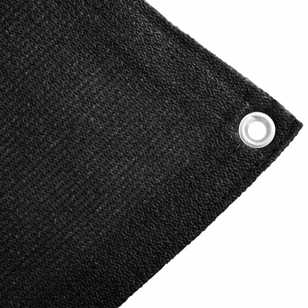 Tapis de tente Vidaxl 200x300 cm en Noir 4/7