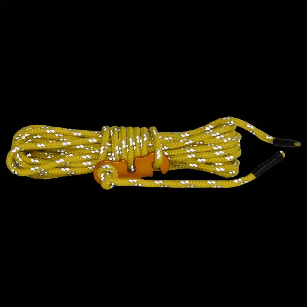 VidaXL Tentscheerlijnen met spanners 8 st reflecterend 4 m 4 mm 3/7