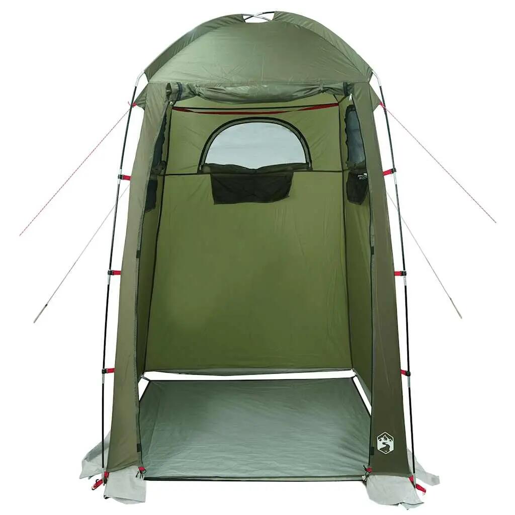Tente de douche imperméable VidaXL en polyester 185T enduit PU 6/7