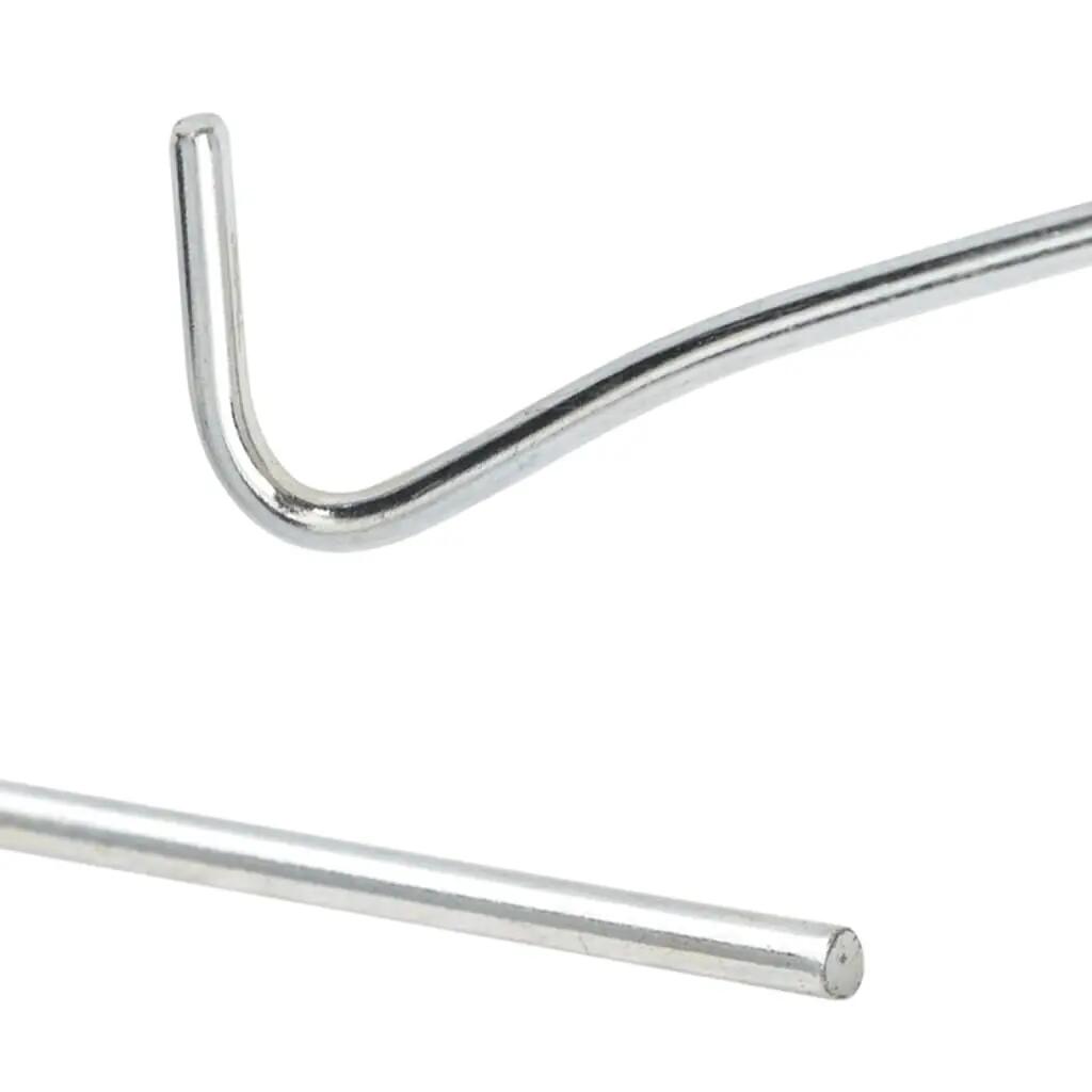 VidaXL Zeltheringe 25 Stück 4 mm x 30 cm verzinkter Stahl 4/5