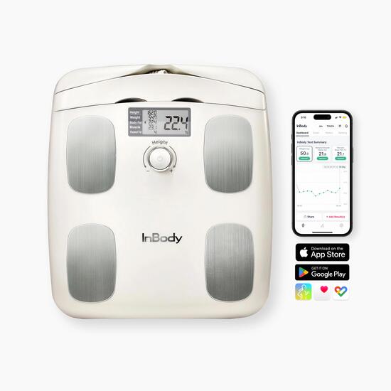InBody Dial H20 | Balance Connectée | Masse Grasse/Musculaire | Bluetooth & App