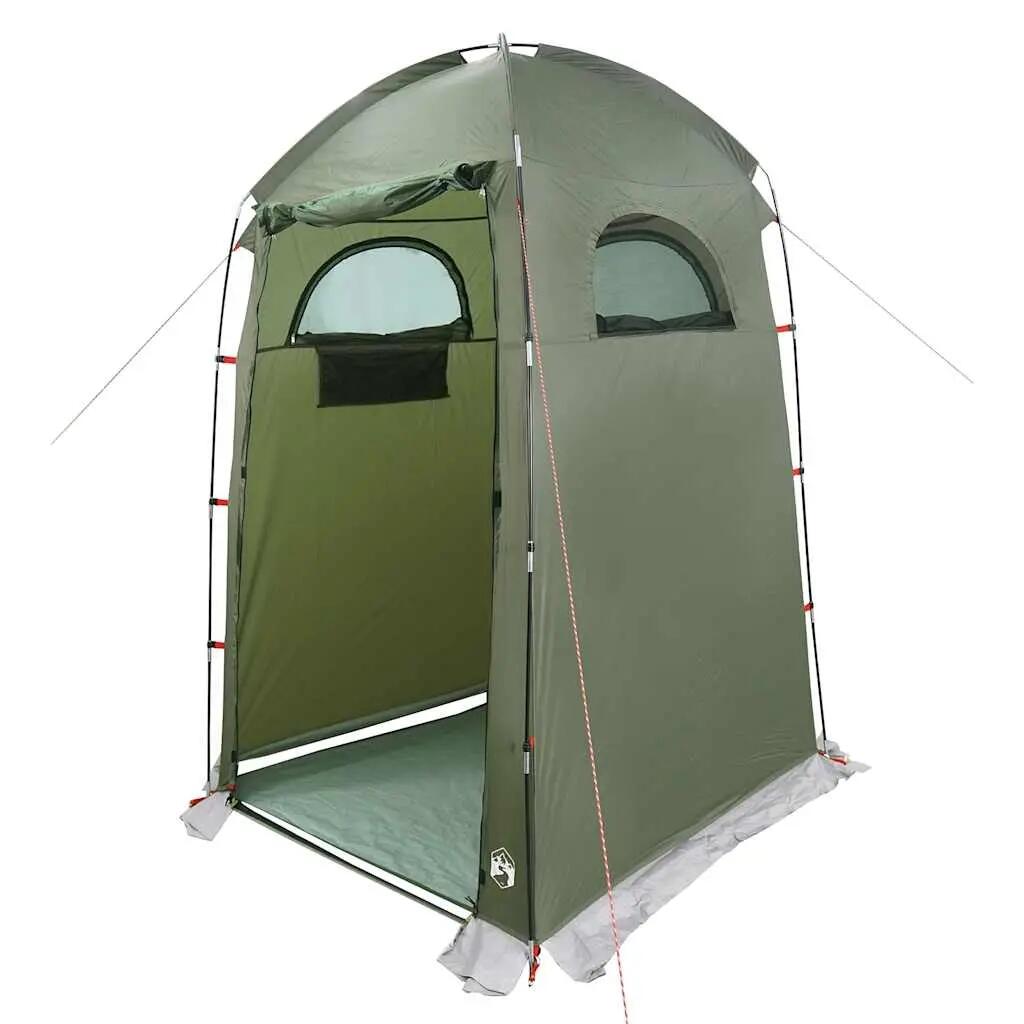 Tente de douche imperméable VidaXL en polyester 185T enduit PU 4/7