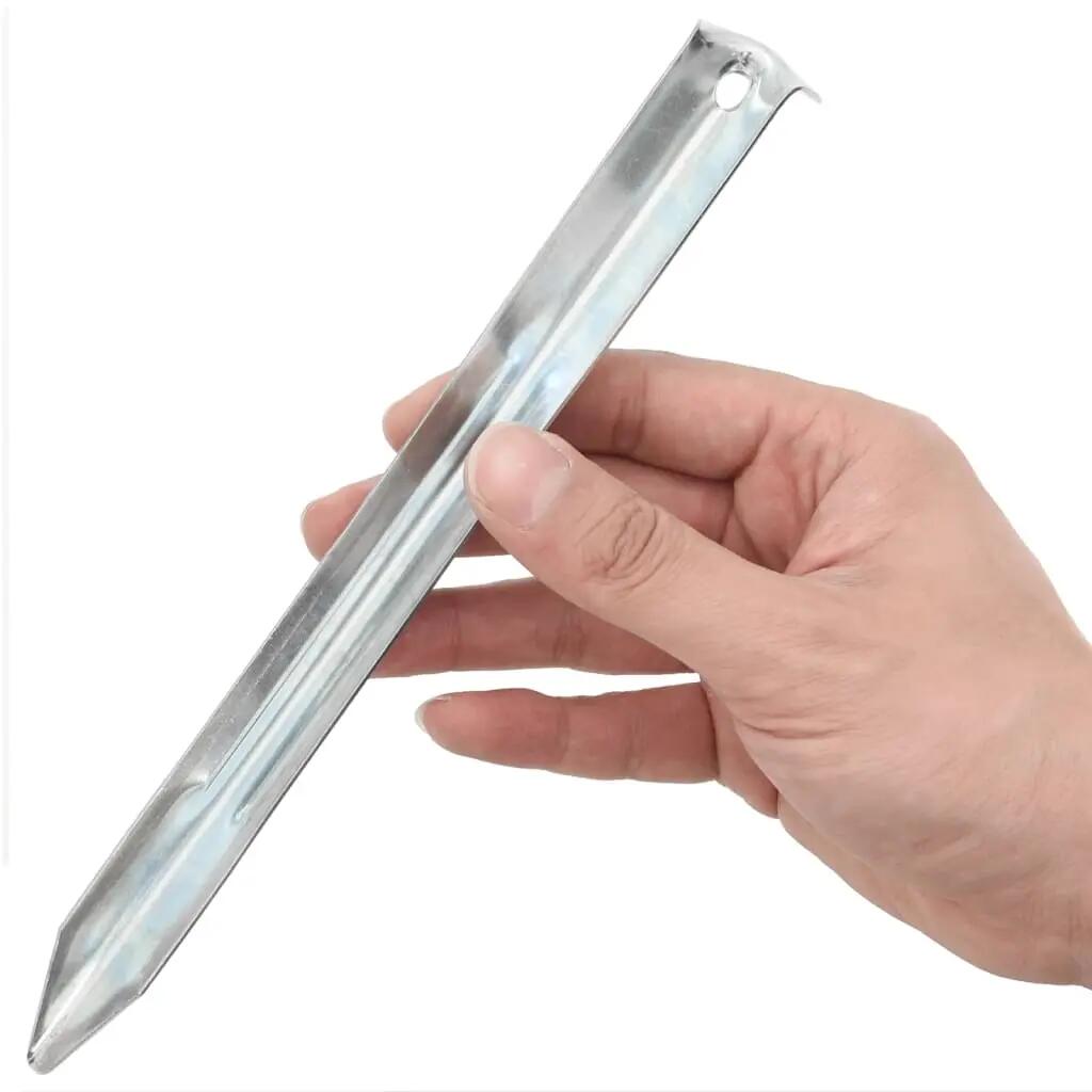 VidaXL śledzie do namiotu 24 szt Ø20 mm 22 cm ocynkowana stal 6/7