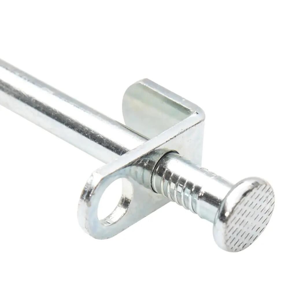 Piquets pour tente VidaXL 24 pcs 8 mm x 30 cm acier galvanisé 5/7