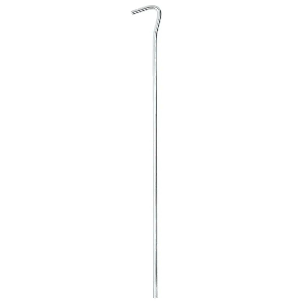 Piquets de tente Vidaxl 50 pcs ø7 mm 30 cm acier galvanisé 3/5