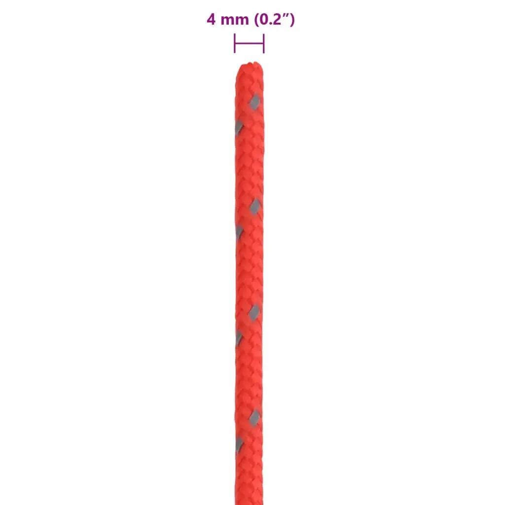 Corde VidaXL 50 m x 4 mm réfléchissante 6/6