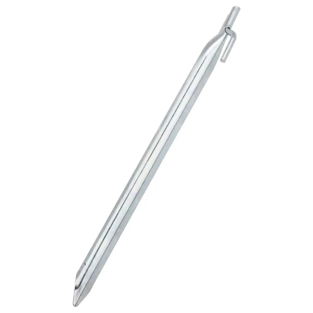 VidaXL piquets de tente 24 pcs Ø20 mm x 29,5 cm acier galvanisé 4/6