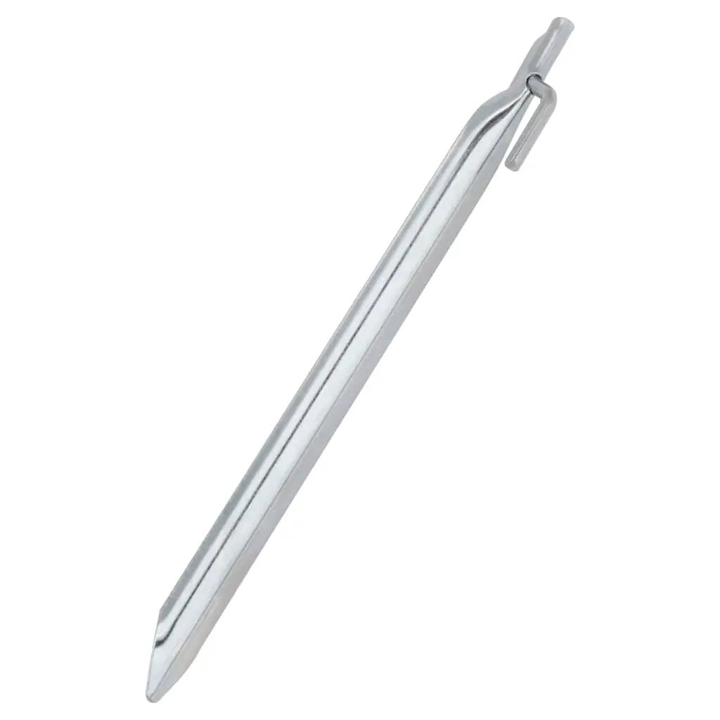 VidaXL Tentharingen V-vormig 24 stuks Ø20 mm x 25 cm Gegalvaniseerd Staal 4/6