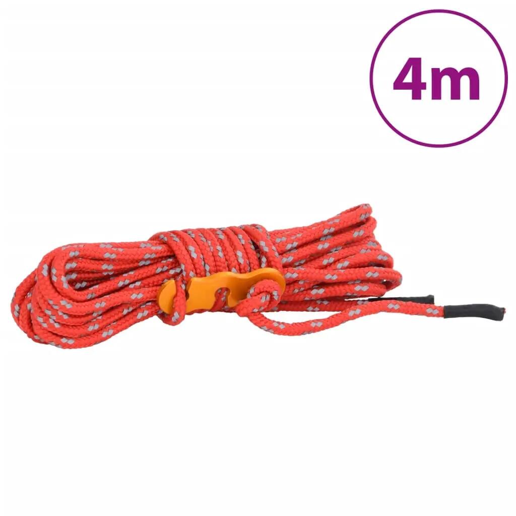 VidaXL Tentscheerlijnen met spanners 8 st reflecterend 4 m 4 mm 7/7