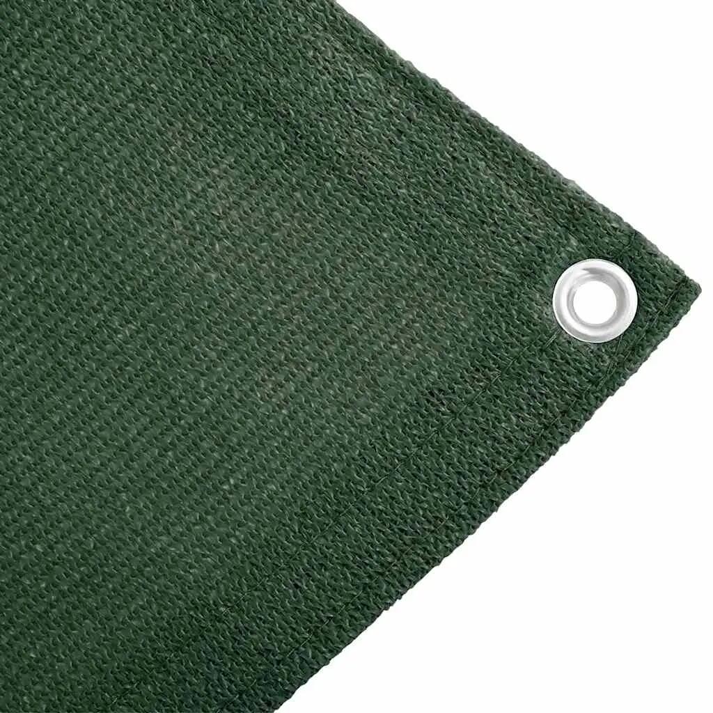 Tapis de Tente Vidaxl 250x550 cm HDPE Vert Foncé - Idéal pour le Camping 4/7
