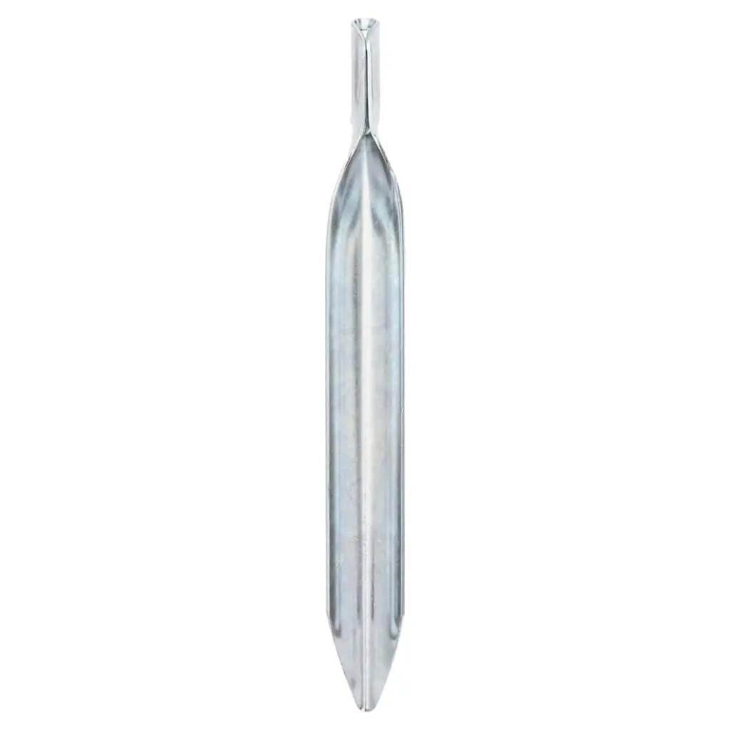 Vidaxl piquets de tente 24 pcs en forme de V ø20 mm 17 cm acier galvanisé 3/6