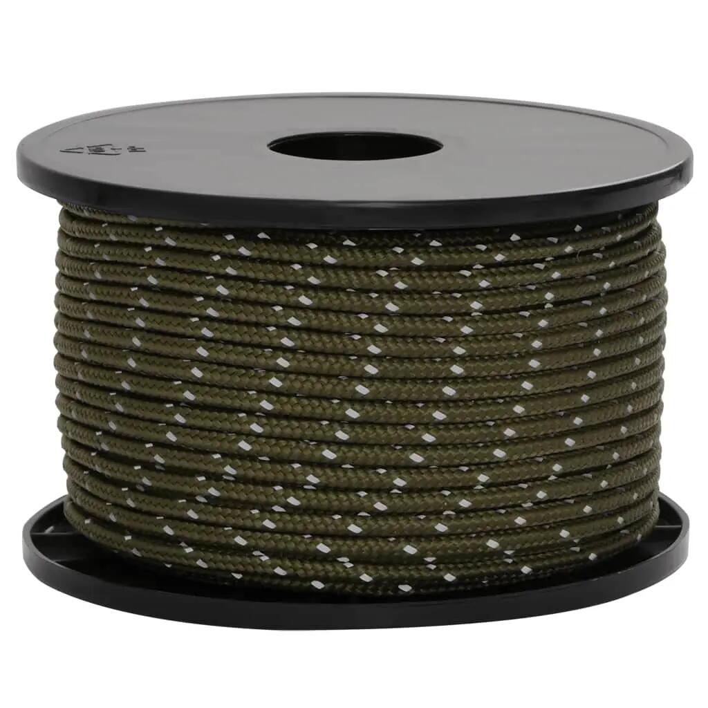VidaXL Tentscheerlijn met reflecterende strips en spanners 50 m 5 mm 4/6