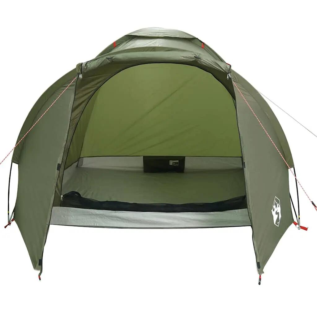 Tente de Pêche Impermeable Olivâtre pour 2 Personnes 6/7