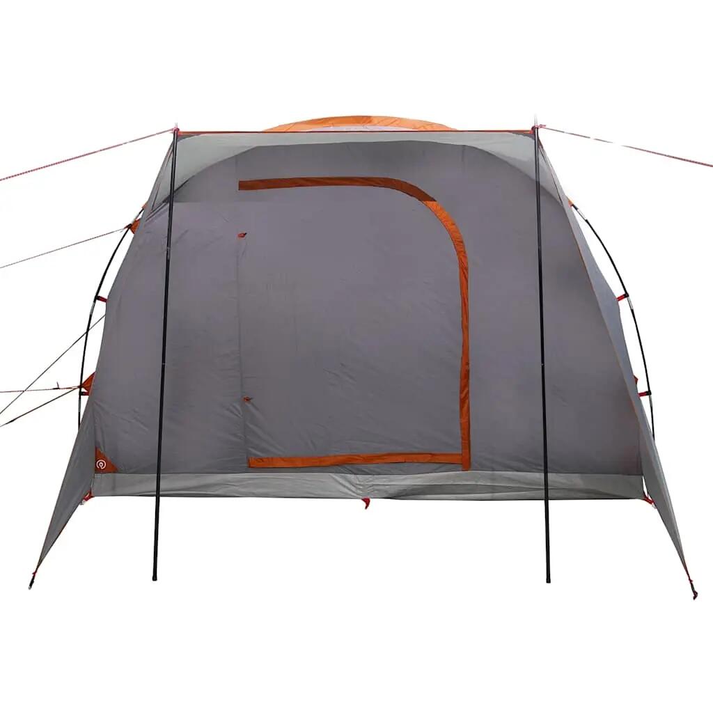 Vidaxl Autotent à 2 Personnes - Étanche Gris et Orange 6/7
