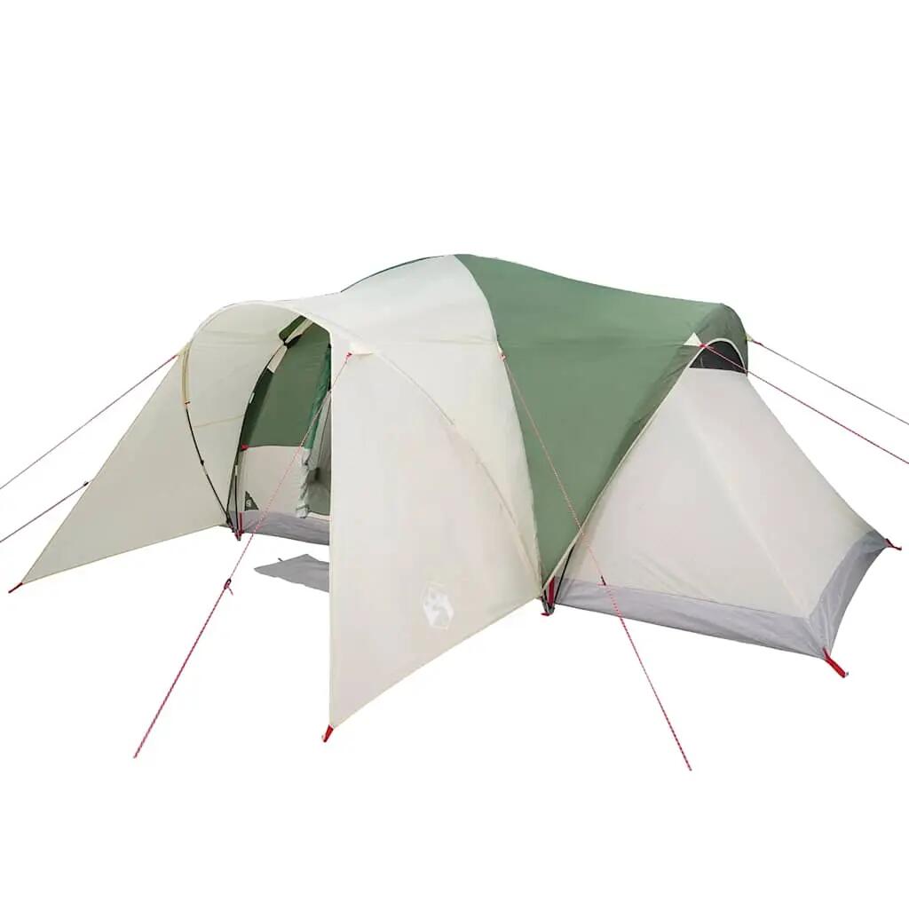 VidaXL Tente Dôme 6 Personnes Étanche Verte 4/7