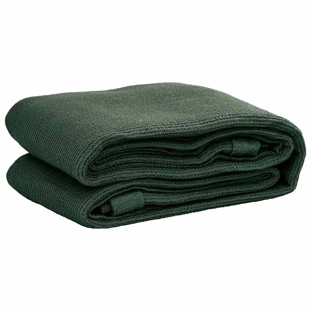 VidaXL Tapis de Tente 300x600 cm HDPE Vert 2/7