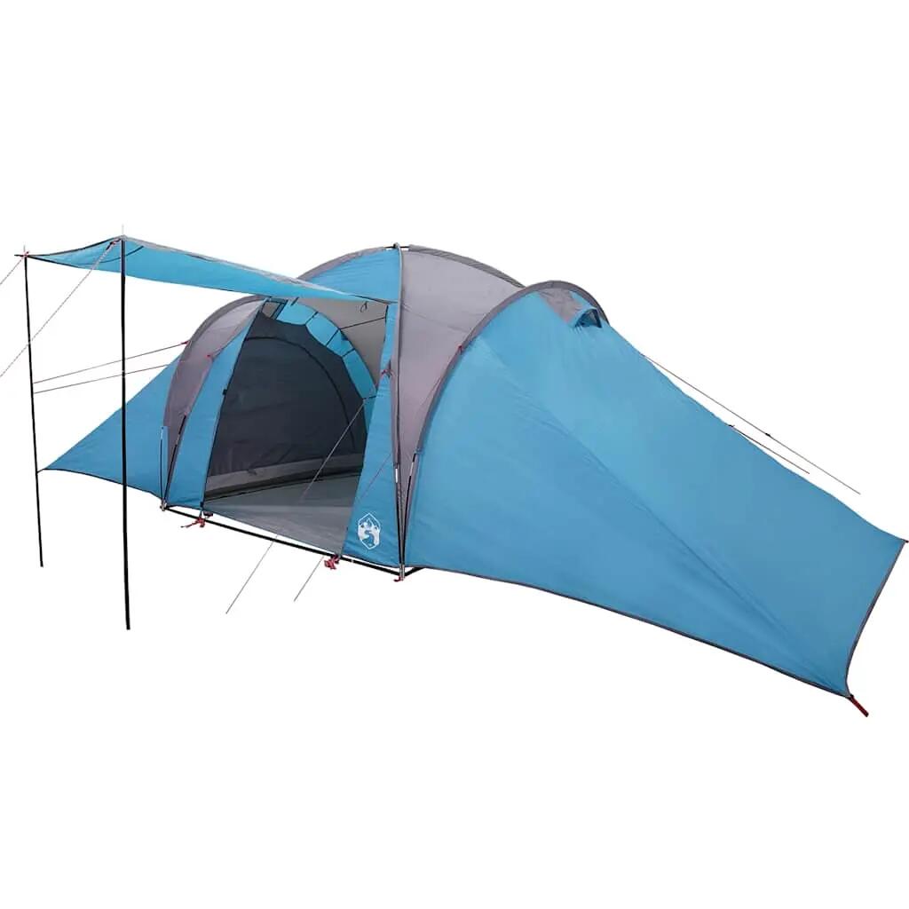 Tente Dôme Vidaxl 6 Personnes Imperméable en Bleu 4/7