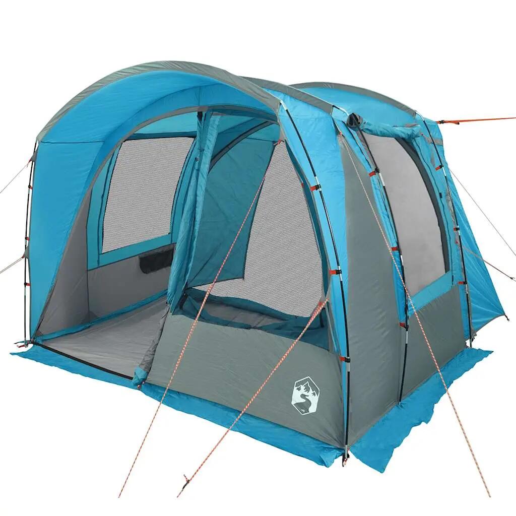 Tenda da auto VidaXL per 4 persone, impermeabile, blu 4/7