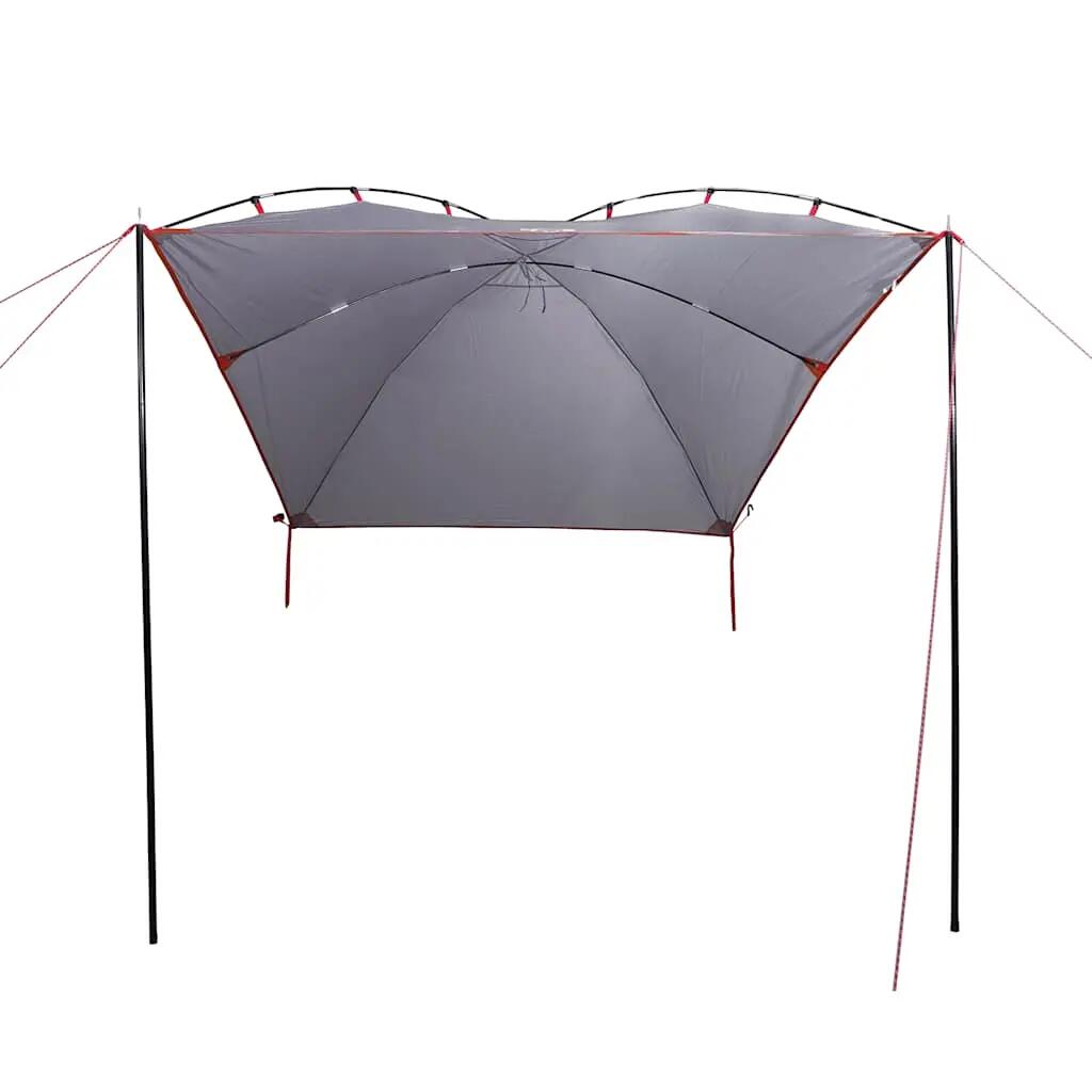 Tente pour voiture VidaXL imperméable gris et orange 4/7