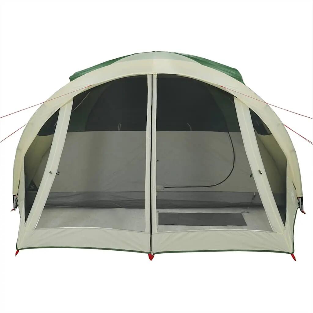 Tenda a tunnel VidaXL per 6 persone impermeabile verde 6/7