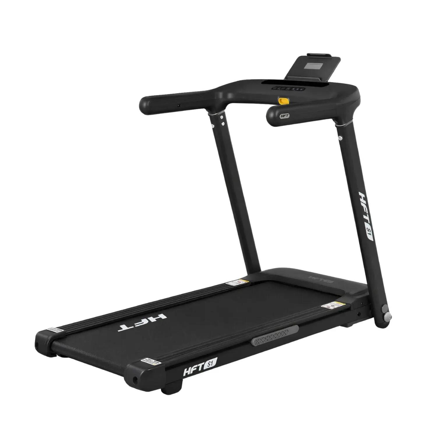 Homefiittools S1 Foldable Treadmill, 2.5 HP Brushless Motor, Black