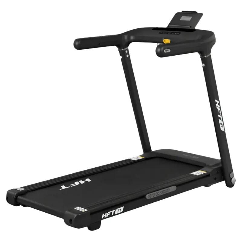 Homefiittools S1 Plus Foldable Treadmill, 2.5 HP Brushless Motor, Black