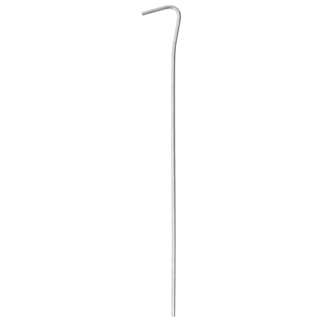 Piquets de tente Vidaxl 25 pcs ø3 mm 23 cm acier galvanisé 3/5