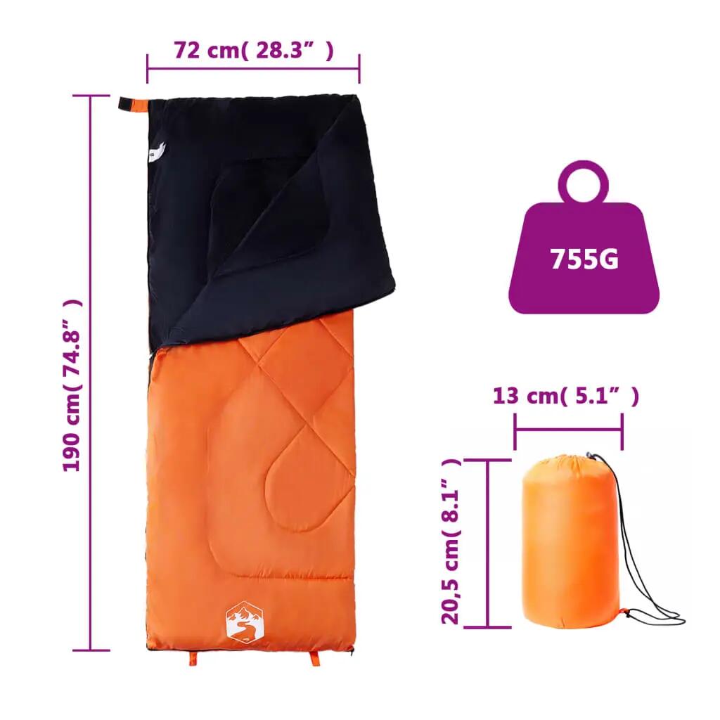 Sac de Couchage VidaXL pour Adultes 3 Saisons 5/6