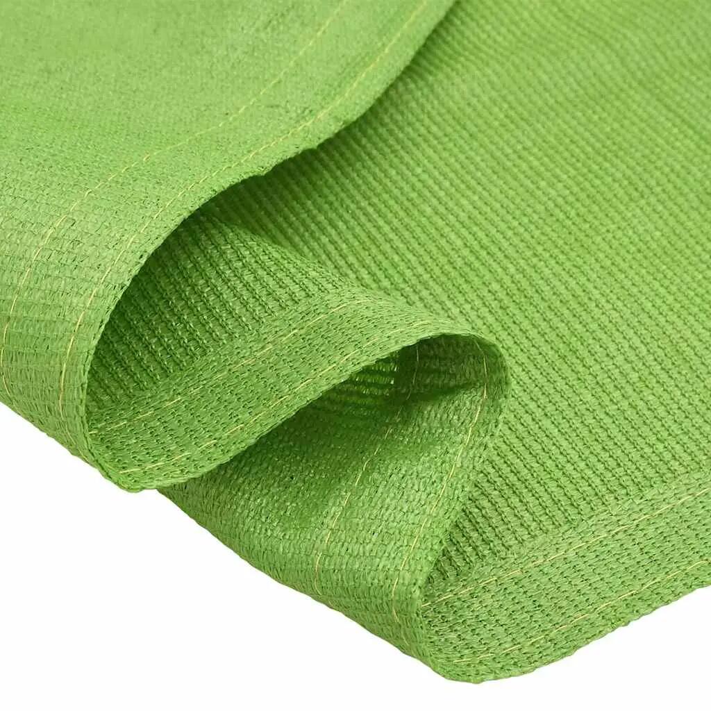 Tapis de tente HDPE vidaXL à œillets résistant aux chocs 6/7