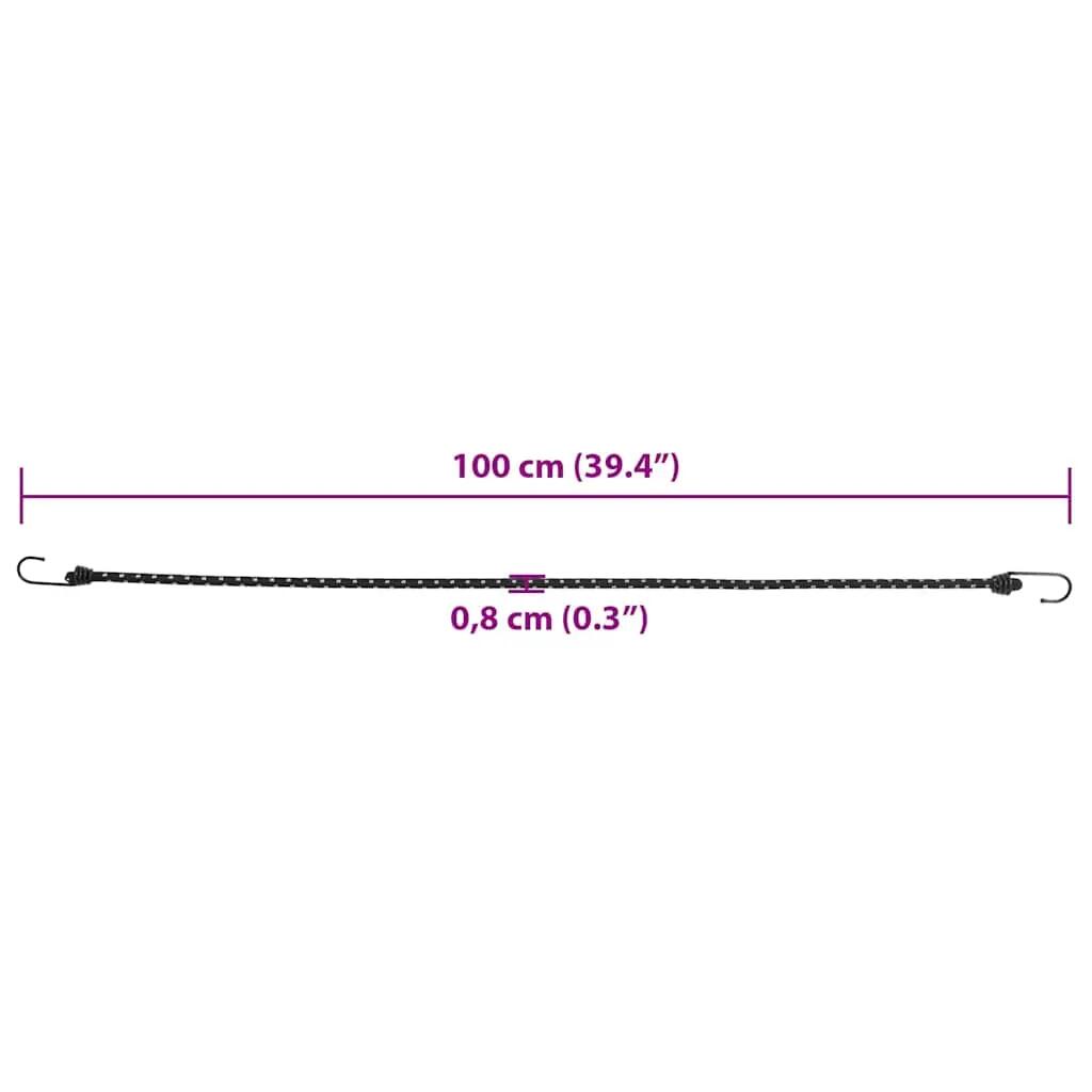 VidaXL élastiques à crochets réfléchissants 50 pcs 100 cm 7/7