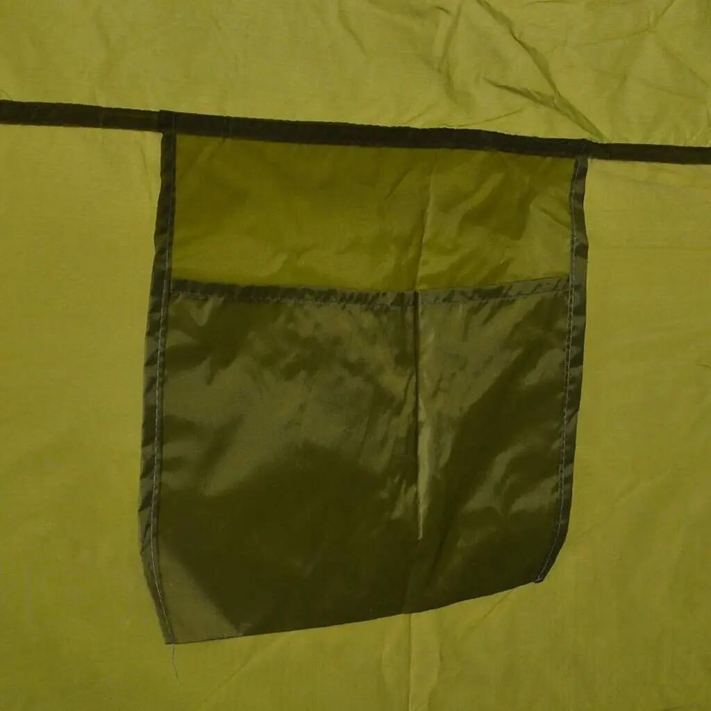 VidaXL namiot prysznicowy i przebieralnia zielony 130 x 130 x 210 cm 6/7