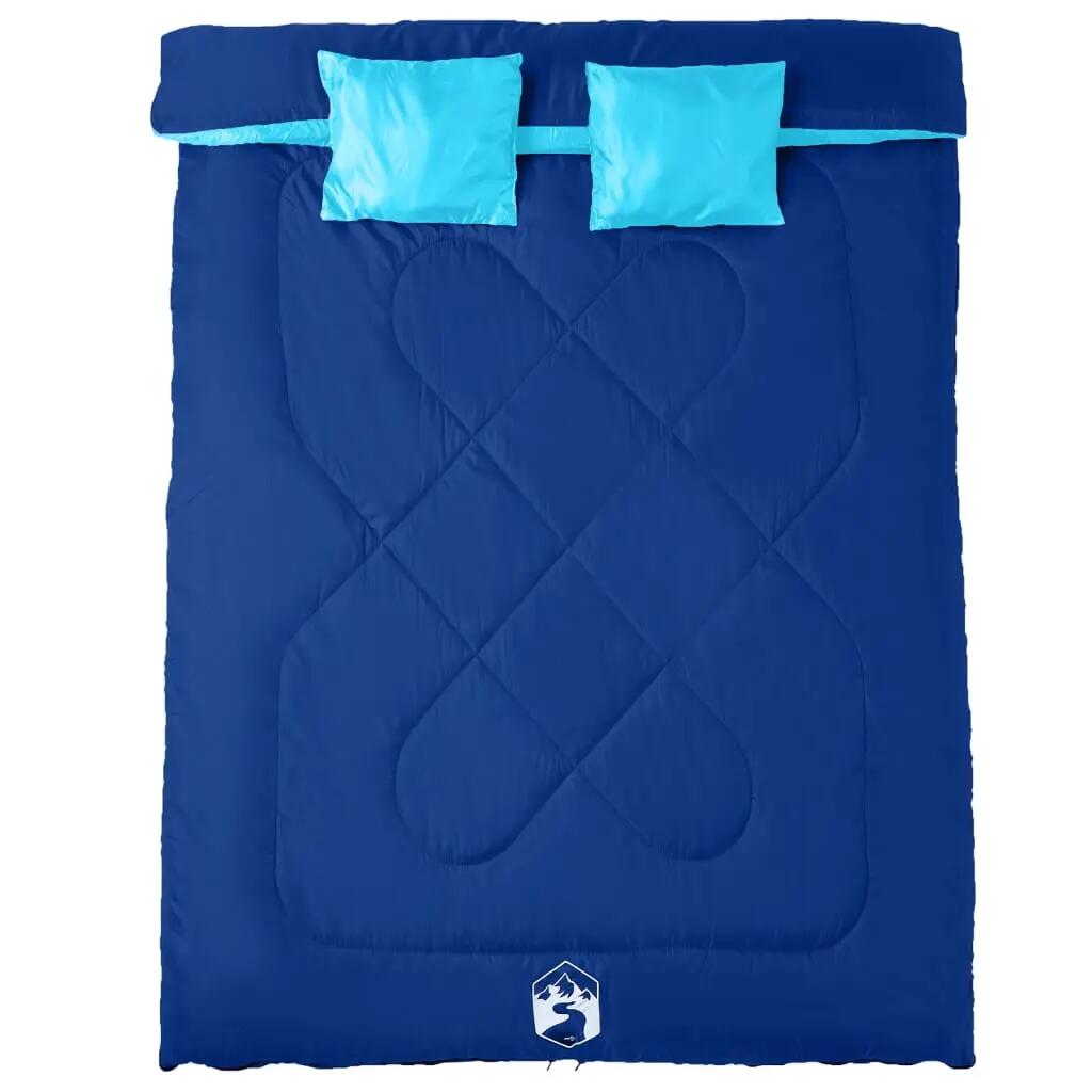 Sac de couchage double VidaXL 2 coussins 3-4 saisons 2/5