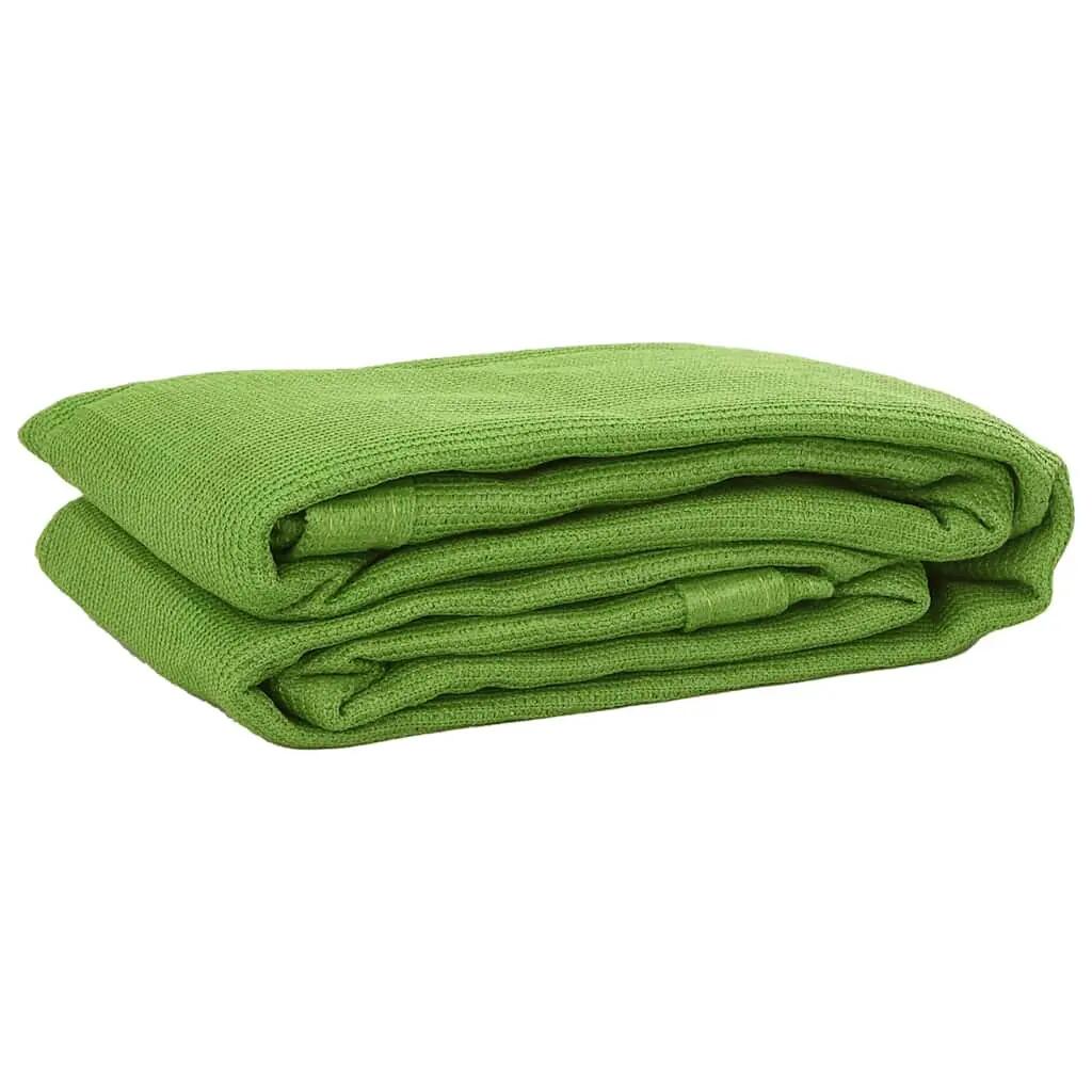 Tapis de tente HDPE vidaXL à œillets résistant aux chocs 2/7