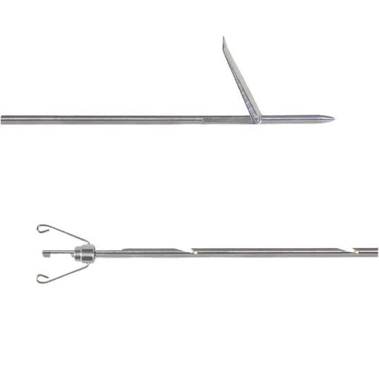 Flèche d'arbalète de chasse sous-marine Tahitienne Inox avec Coulisseau