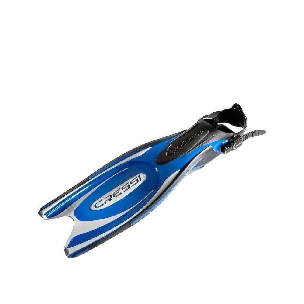 Palmes Cressi Frog Plus Niebiesko-Srebrne 2/4
