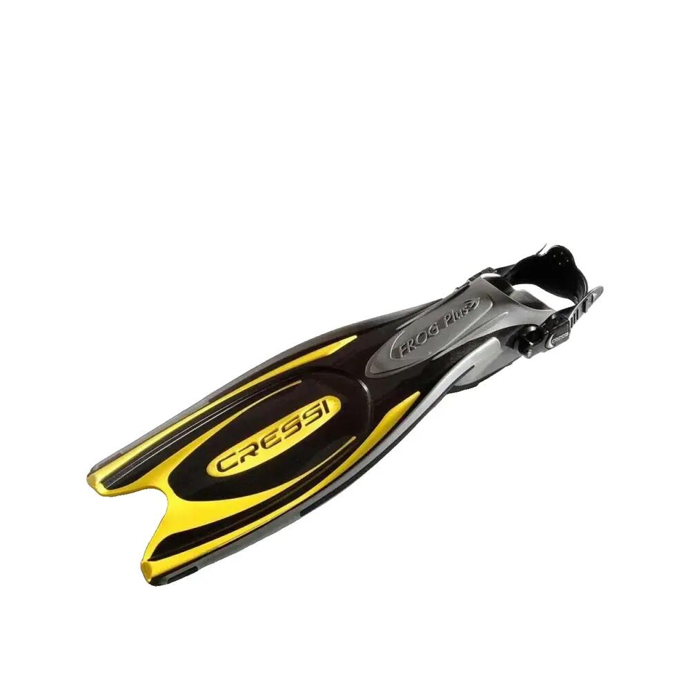 Palmen Cressi Frog Plus Geel/Zwart 2/2