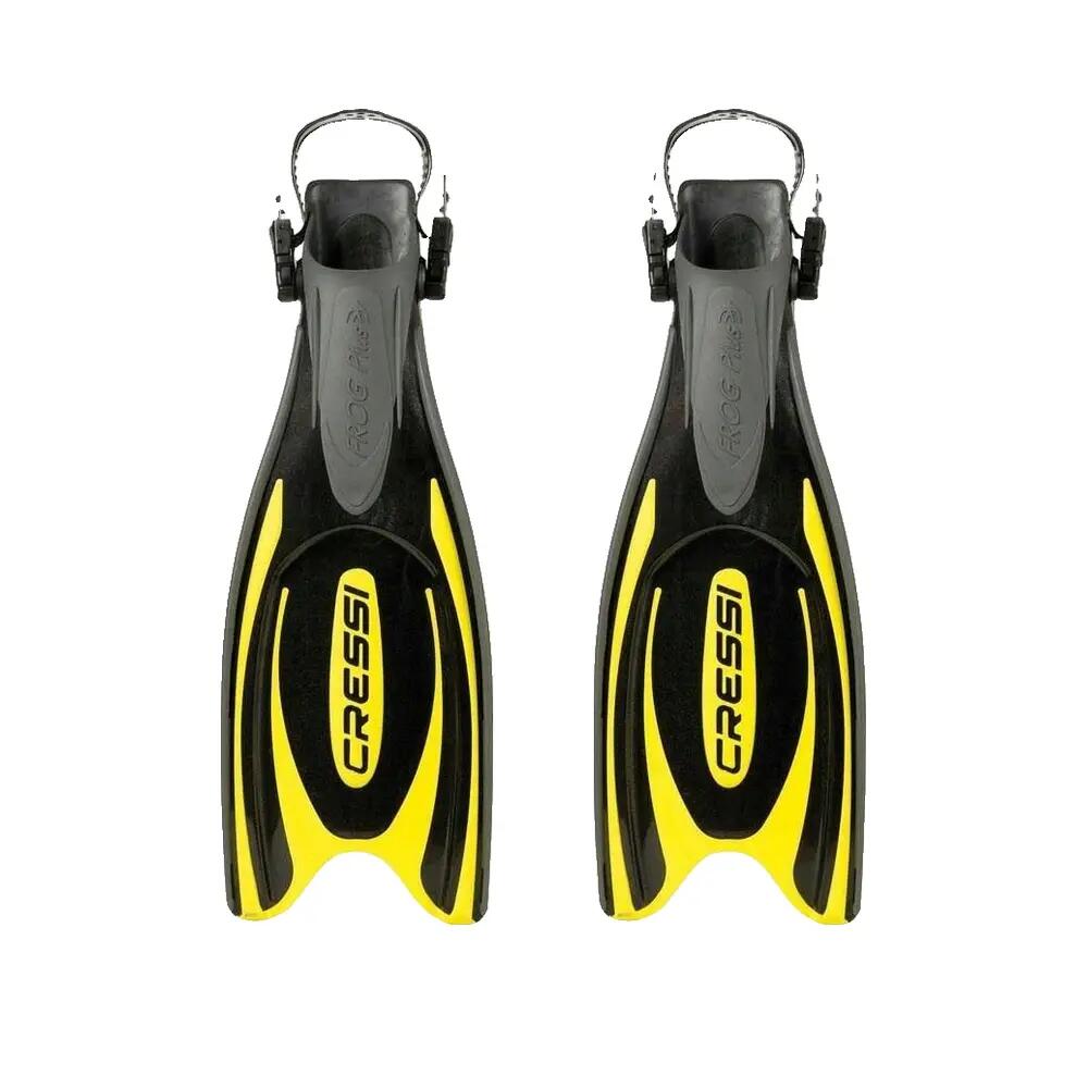 Palmes Cressi Frog Plus Noir/Rose 5/7